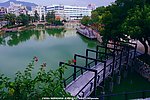 人工湖 深圳横岗社区