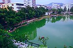 人工湖 深圳横岗社区