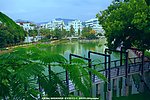 人工湖 深圳横岗社区