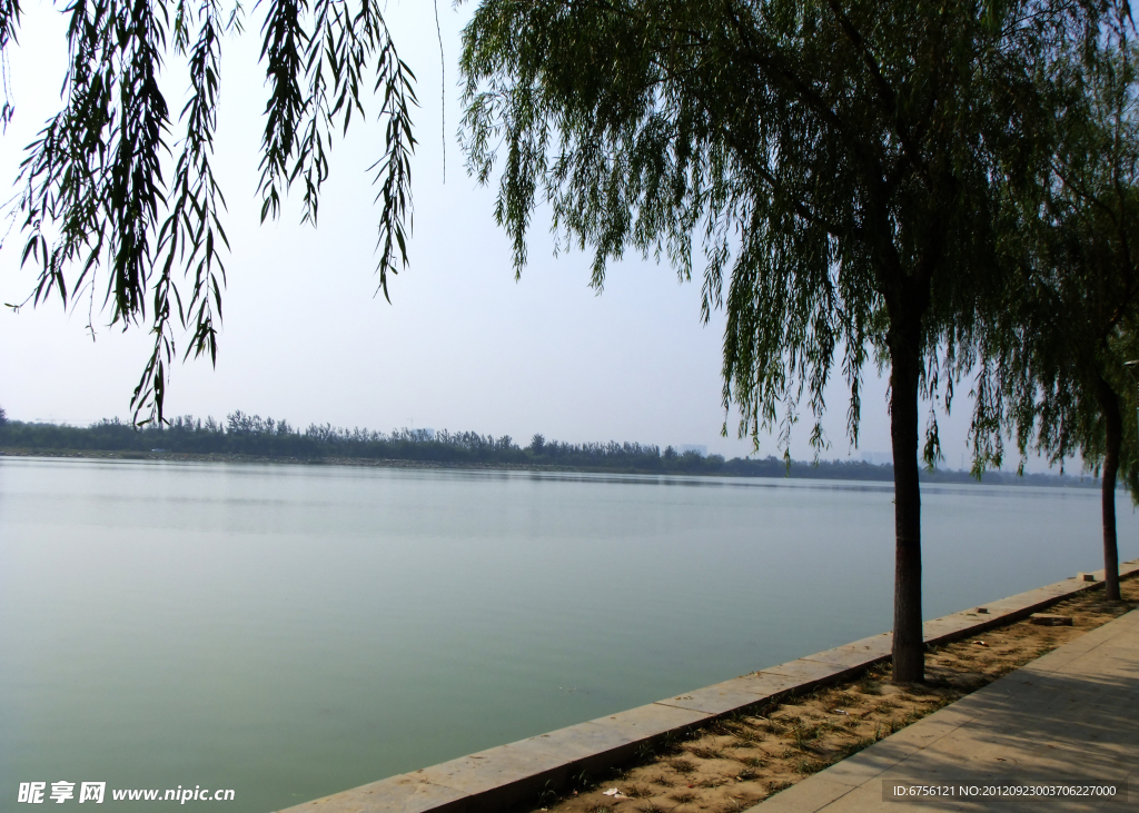 河面 河堤