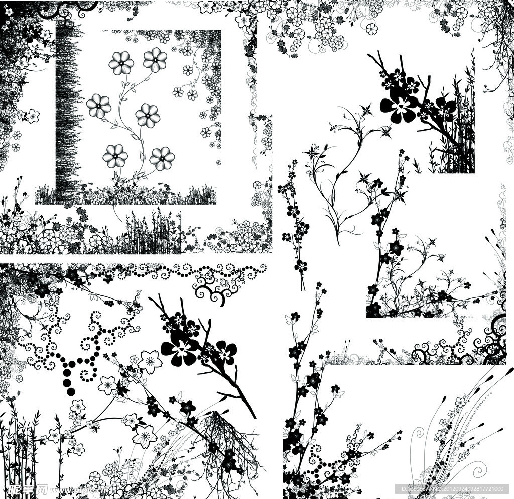 花纹花边