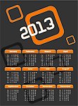 2013日历