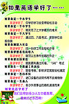 英语招生海报