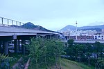 高速铁道干道建筑景观