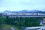 地铁公路建筑交通景观