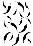 辣椒纹样