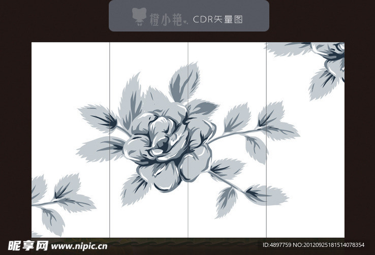 移门花纹