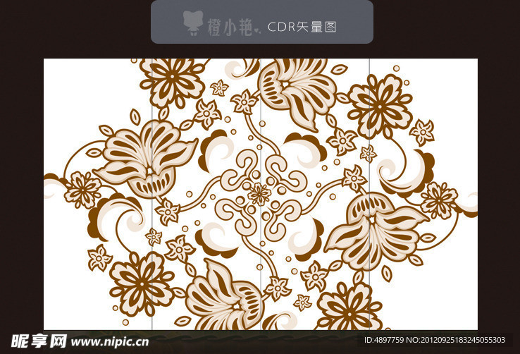 移门花纹