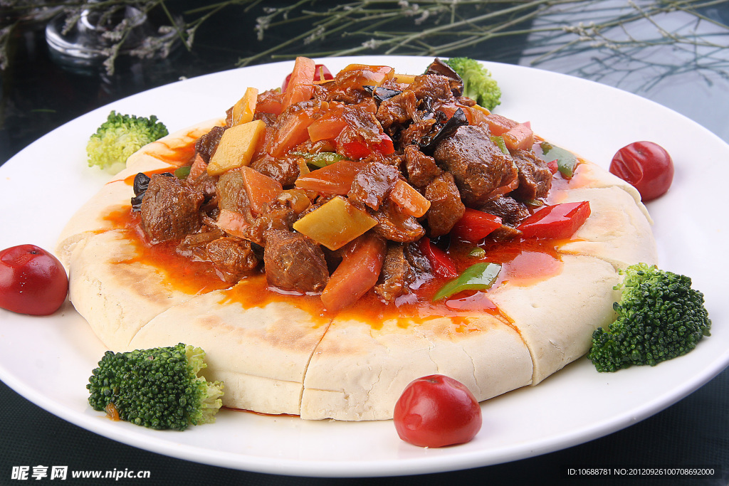 野猪肉扒饼