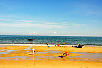 黄昏海滩风景