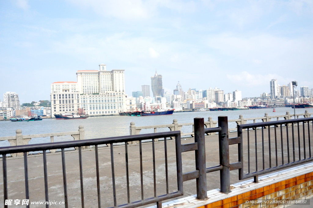 城市海边风景