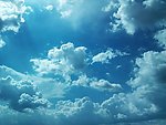 天空白云
