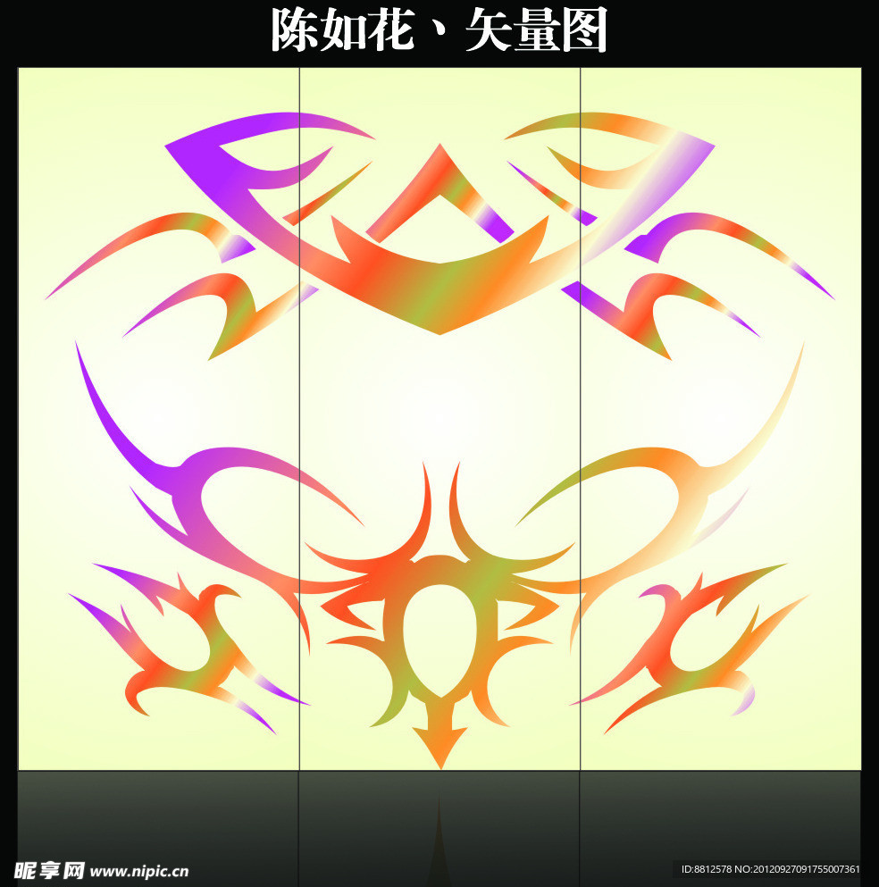 移门花纹