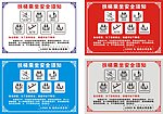 自动扶梯使用安全须知标识