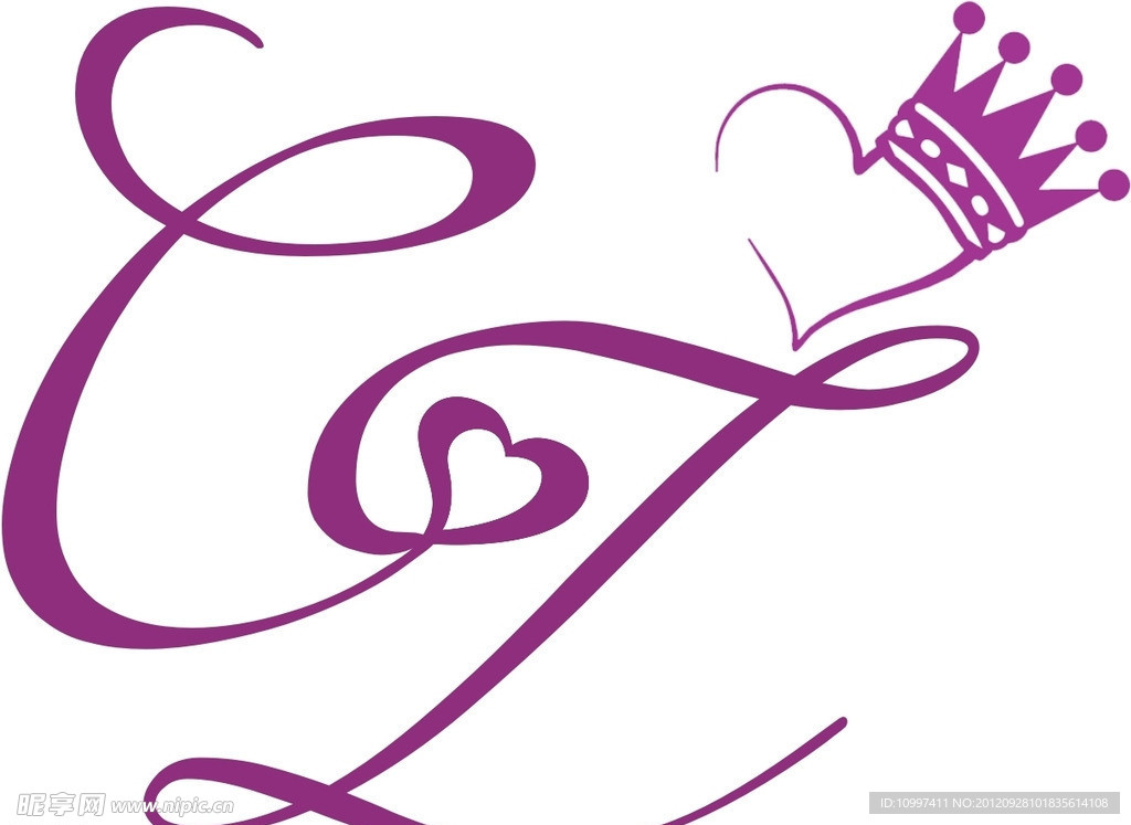 婚礼婚庆logo（皇冠为位图）