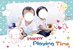 卡通儿童生日模版