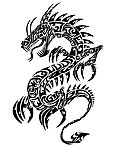 龙矢量图
