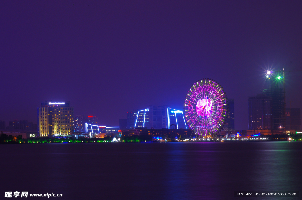 金鸡湖夜景