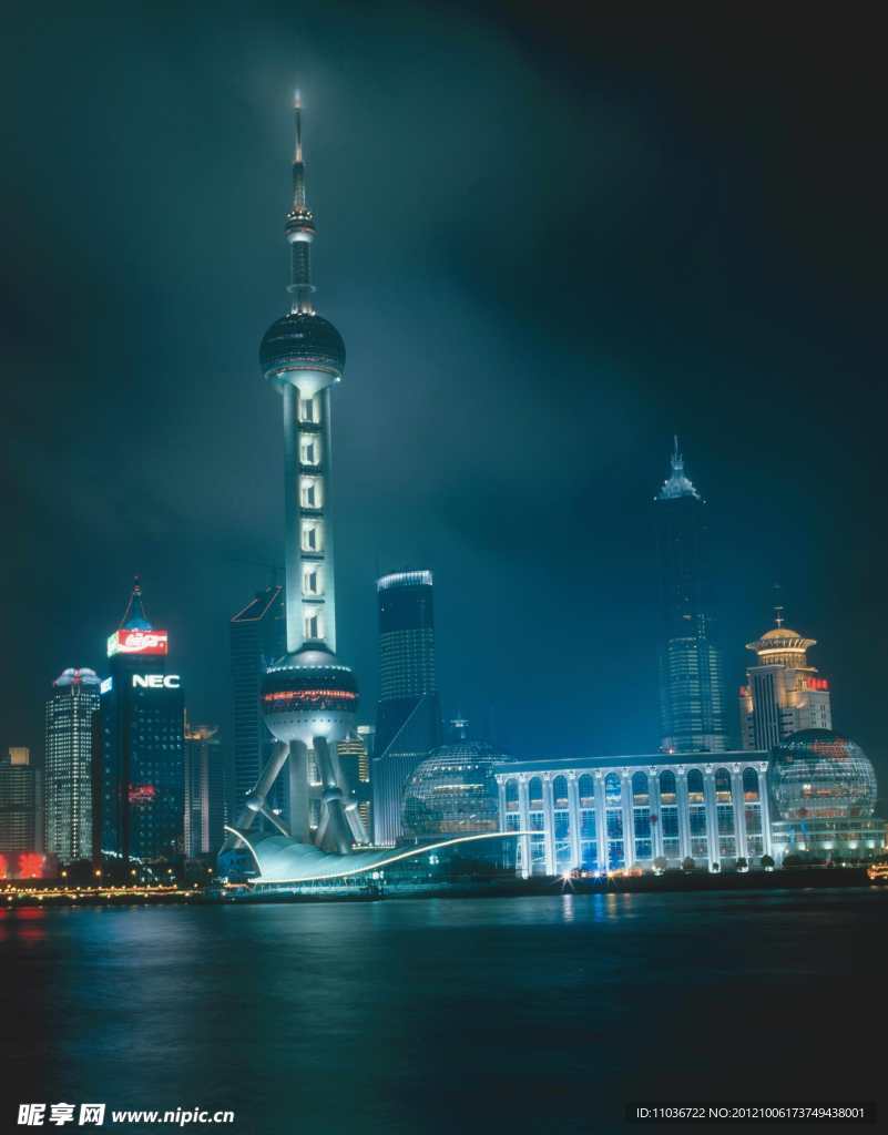 上海明珠电视塔夜