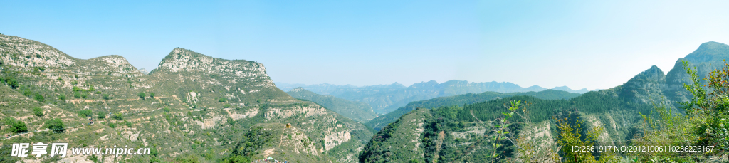 美丽的山