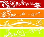 矢量花纹