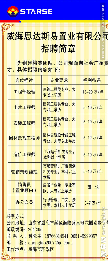 招聘简章