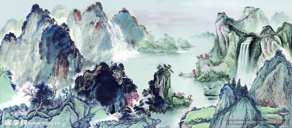 水墨山水