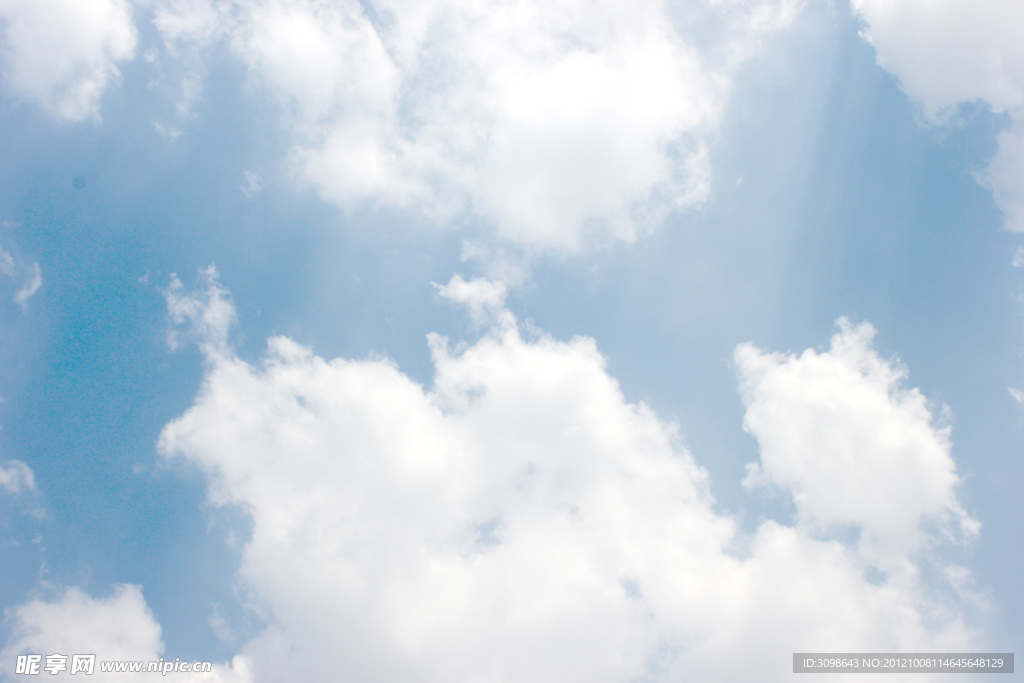 天空白云风景