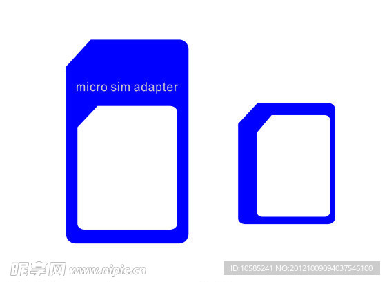 Phone SIM卡套 矢量图