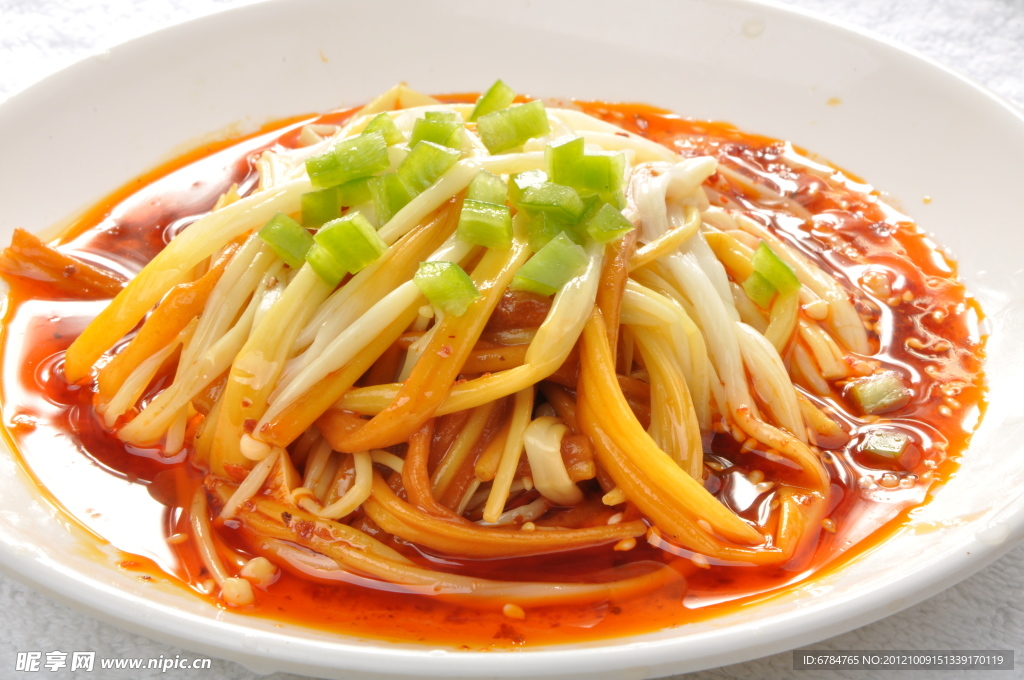 香辣金针菇