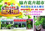 花卉超市开业DM单