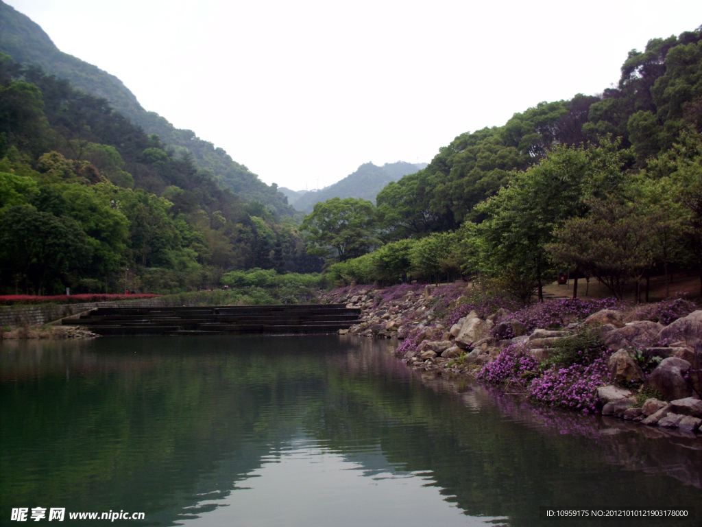 小潭隐深山