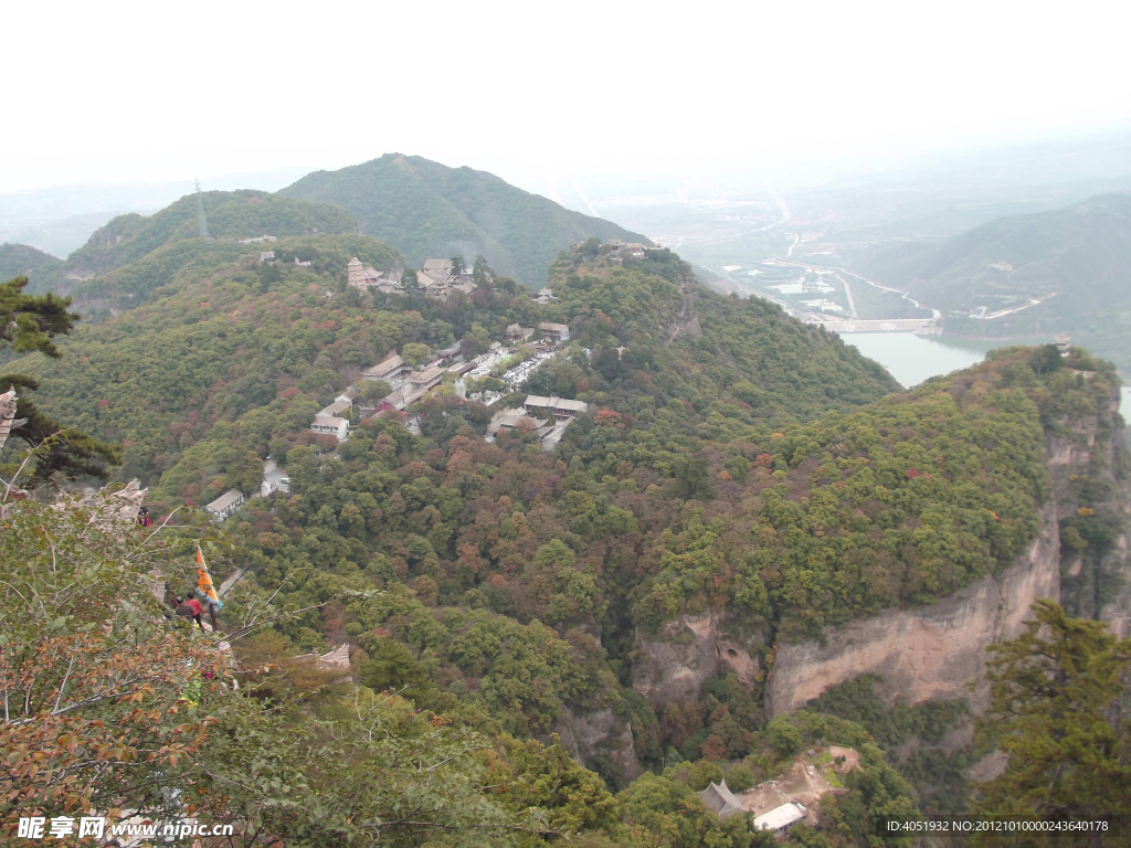 秋季崆峒山