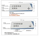 科室牌设计