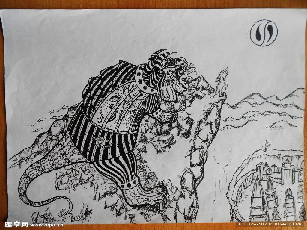 黑白画