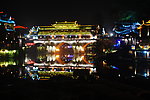 凤凰古城夜景虹桥