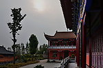 古刹的夕阳