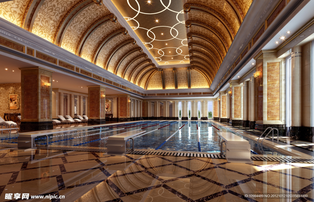 酒店泳池设计