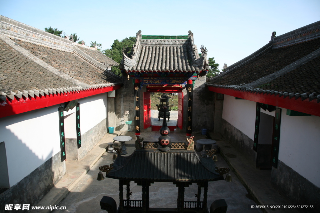 天竺山建筑景观