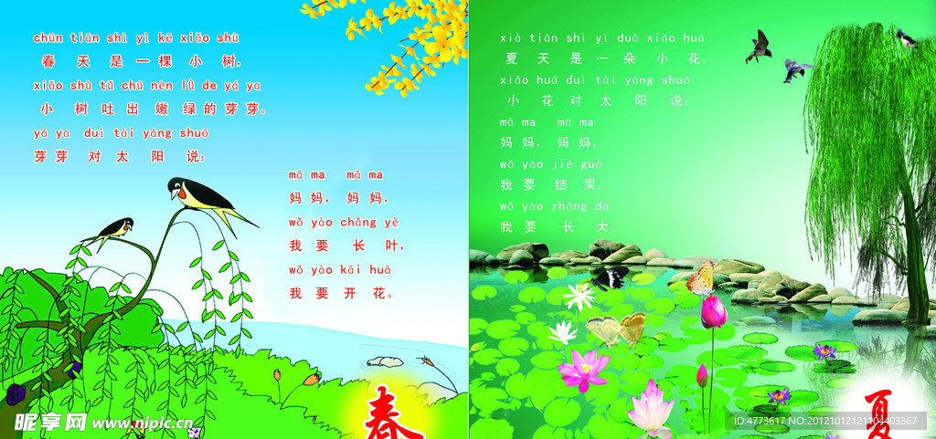 幼儿园 展板