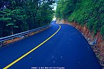 盘山公路 麓湖山景区通道