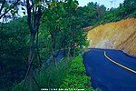盘山公路 麓湖山景区通道