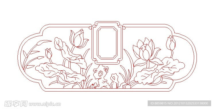 花 线稿 jdp 线雕