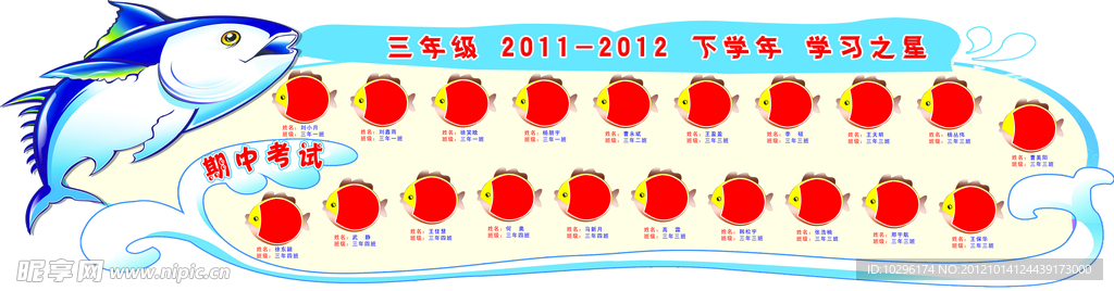 学校文化宣传栏 形状展板