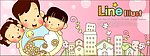 建筑群钱的小孩