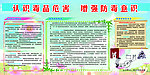 防毒意识展板