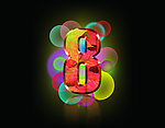 8字文字特效