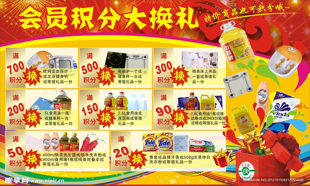药店会员积分换礼