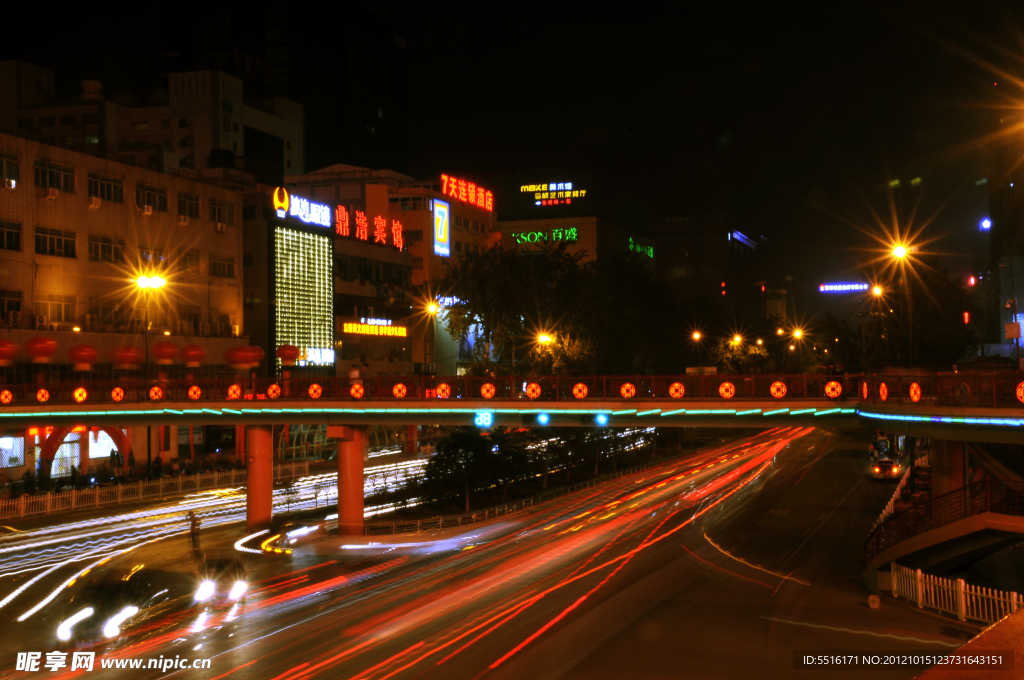 小寨夜景