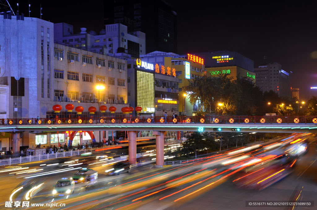 小寨夜景